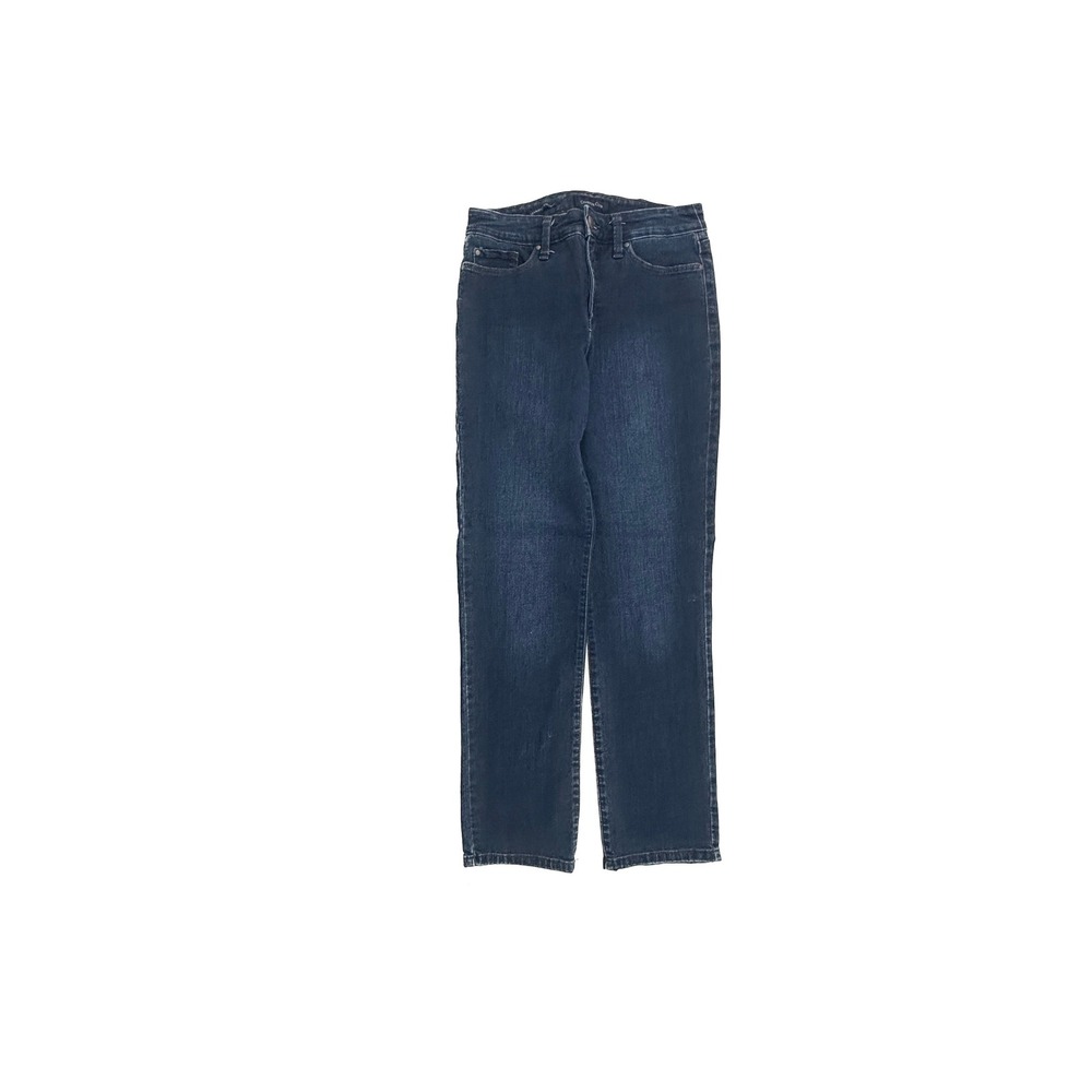 Charter Club Lexington Straight Jeans Womens 2P Dark Wash Stretch Denim